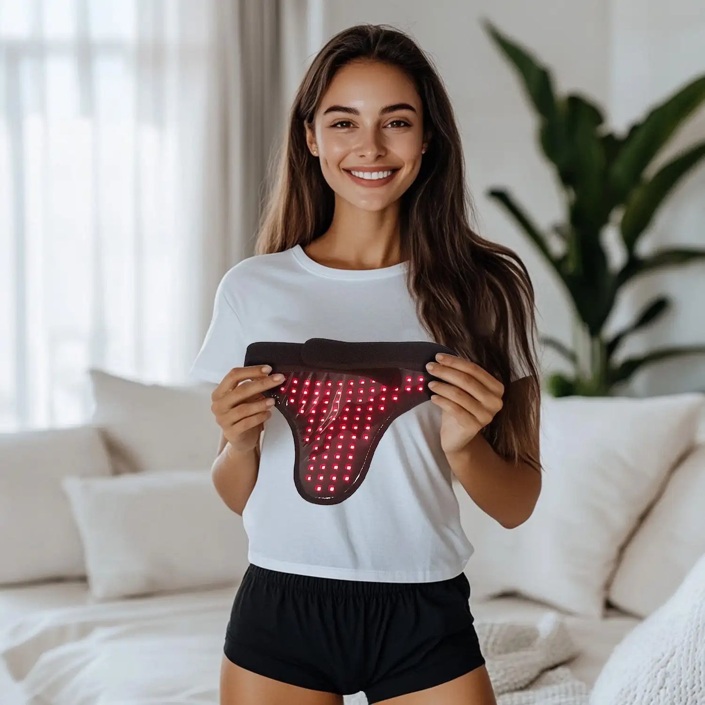 Revitalizing Red Light Therapy Wearable Pad for Women's Intimate Health & Wellness