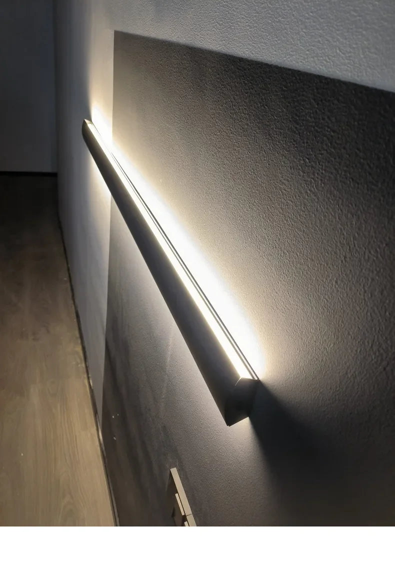 Bedroom Wall Lamp Simple Modern Living Room Background Wall Lamp Led Minimalist Long Entry Porch Aisle Corridor Lamps