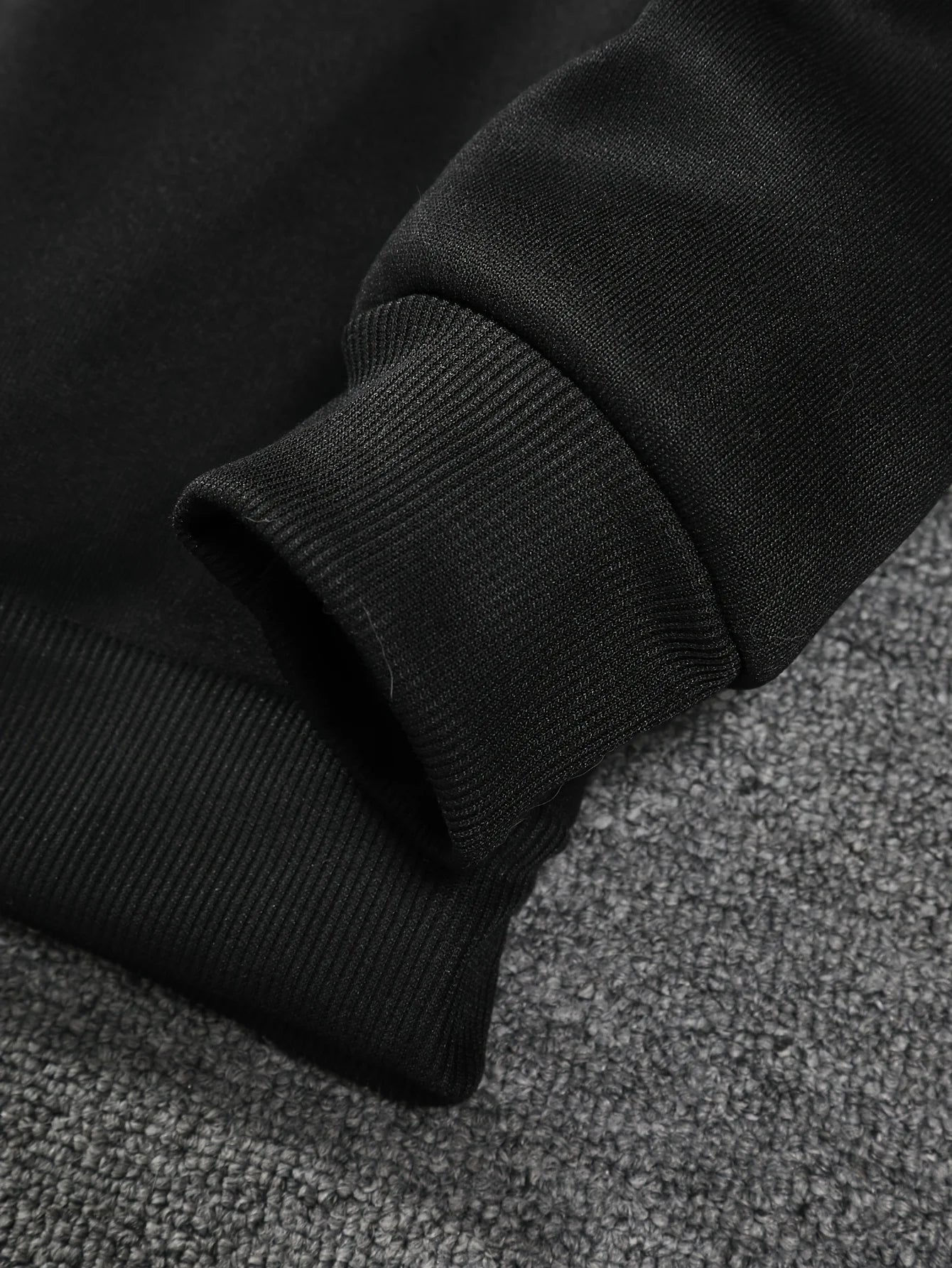 Men's Fashion - Forward Casual Trendy Solid - colored Crew - Neck Sweatshirt for Effortless Everyday Urban Street Styles