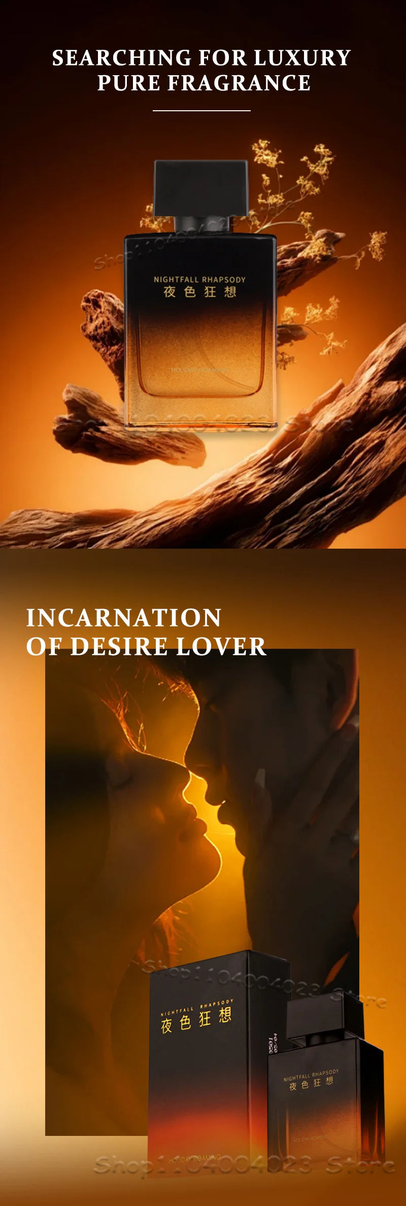 50ML Pheromone Men's Perfume High Quality Woody Scent Emits Charm Enhances Confidence Long-lasting Fragrance Cologne for Men SwiftNest