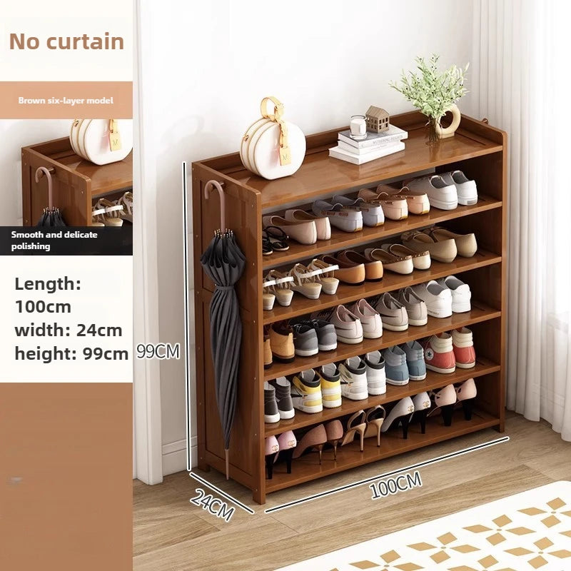 Household shoe cabinet, shoe storage rack, simple shelf, large-capacity shoe rack.