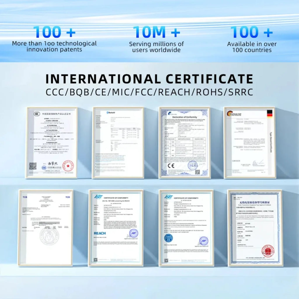 Smart Glasses AI Intelligent Translator Bluetooth Earbuds 164 Languages Real-time Simultaneous Interpretation HD Audio Headset