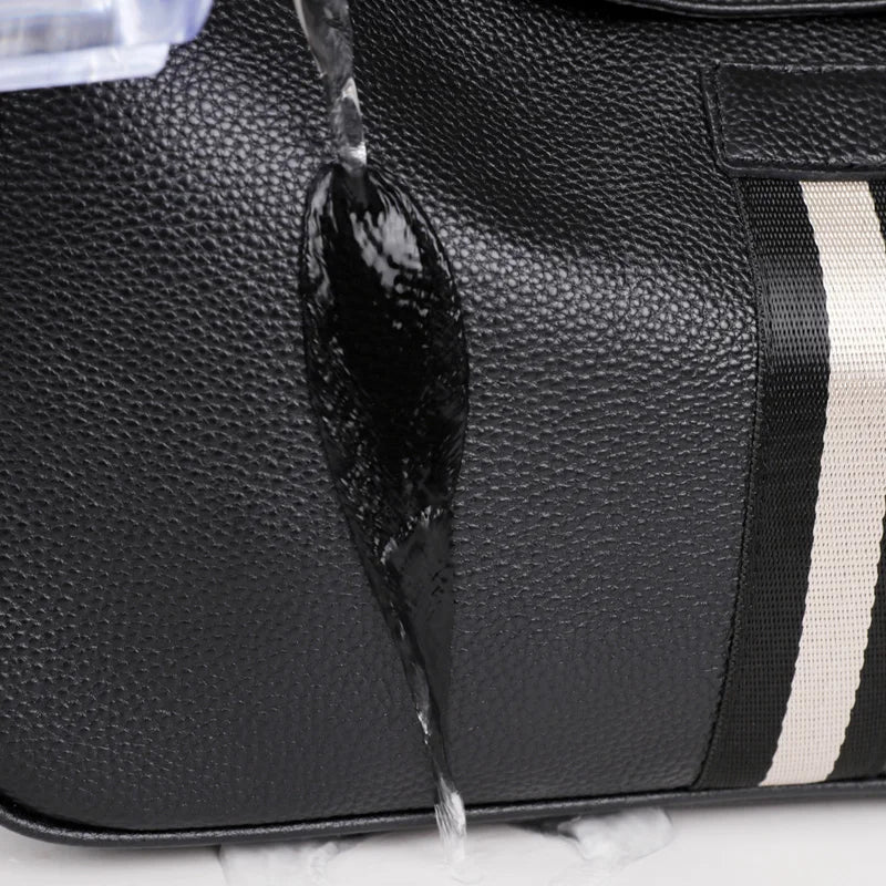 Genuine Leather Women Men Shoulder Bags Cowhide Leather New Design Crossbody Messenger Bags Fashion Style Commuting Sac A Main