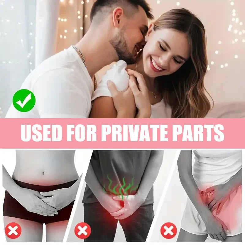 كريم عطري حميمي لتنظيف وتعطير وتعطير المناطق الحساسة وتحت الإبطين من الجسم