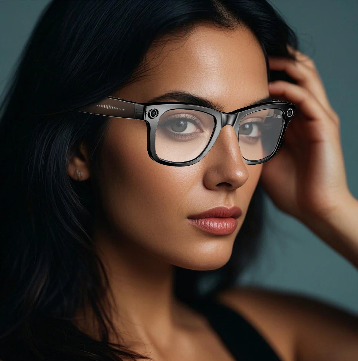 2025 Smart Glasses Men 8MP Camera WiFi Bluetooth Touch Control IP65 Waterproof AI Translation Noise Cancelling AI Glasses Women