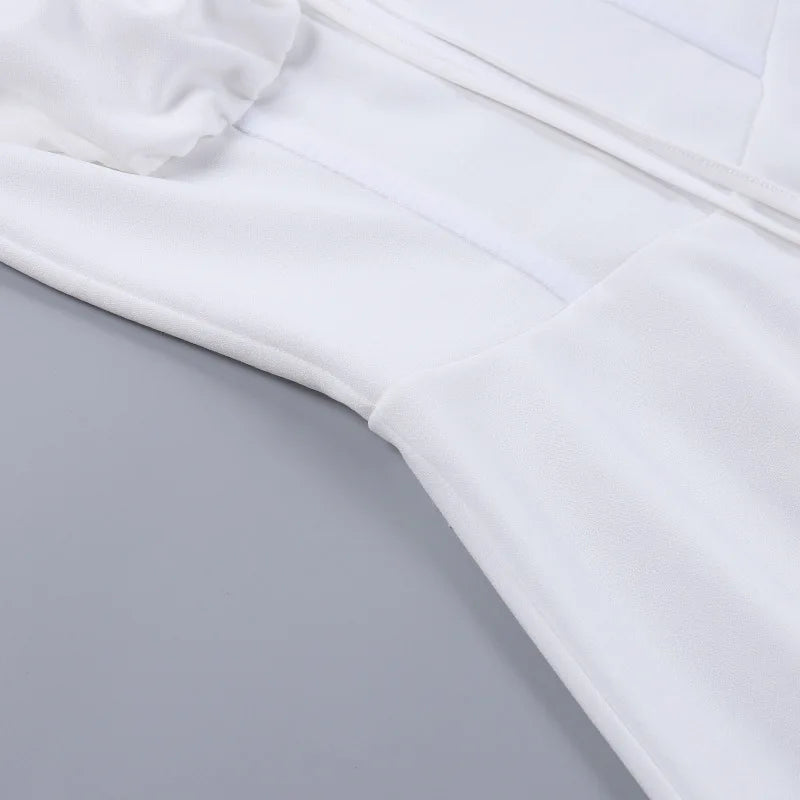 2025 New Summer Fashion French Style Elegant Casual Tied Waist-fitted Slim Dress Women Foreign Trade Sleeveless Side Slit Dress