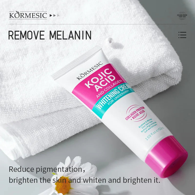 Body Moisturizing Underarm Whitening Cream Bleach Butt Knee Private Parts Melanin Brighten Lighten Dark Skin Care Women Beauty