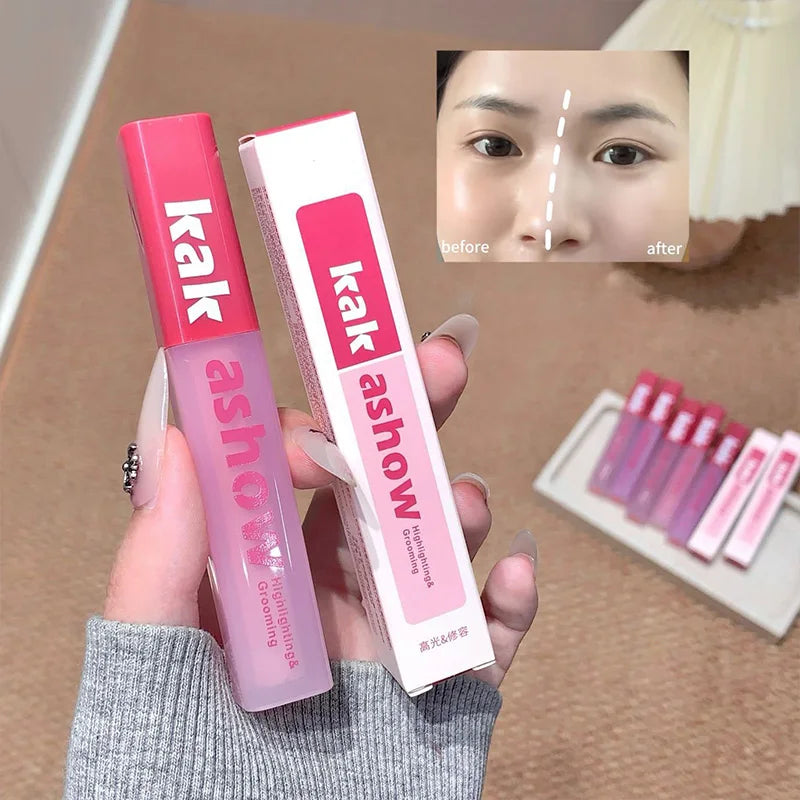 kakashow flawless beautification liquid, light and thin skin makeup, concealer highlights, natural makeup