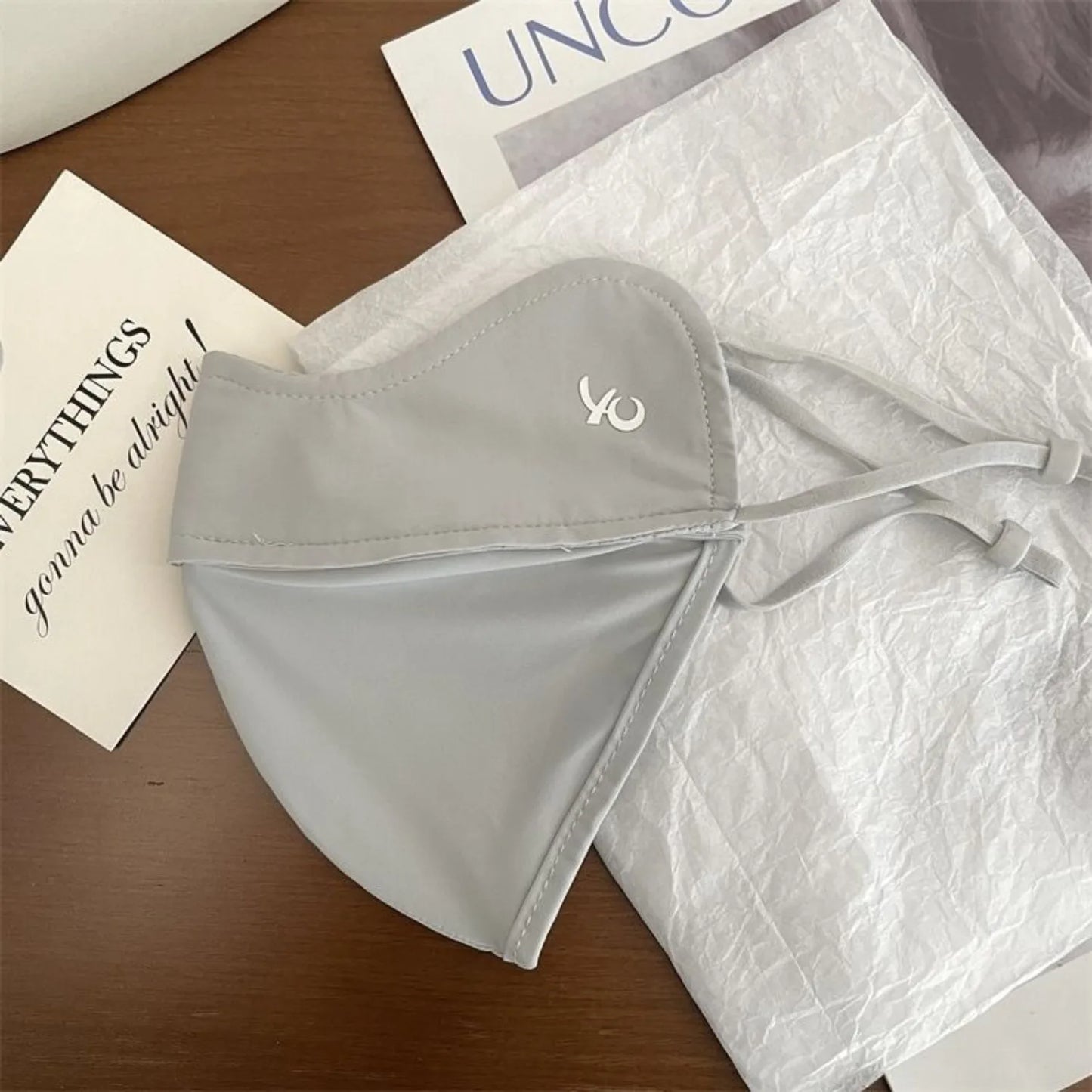 Face Mask Outdoor Sports Summer Ice Silk Sunscreen Face Sun Protection Forehead Thin Section Breathable