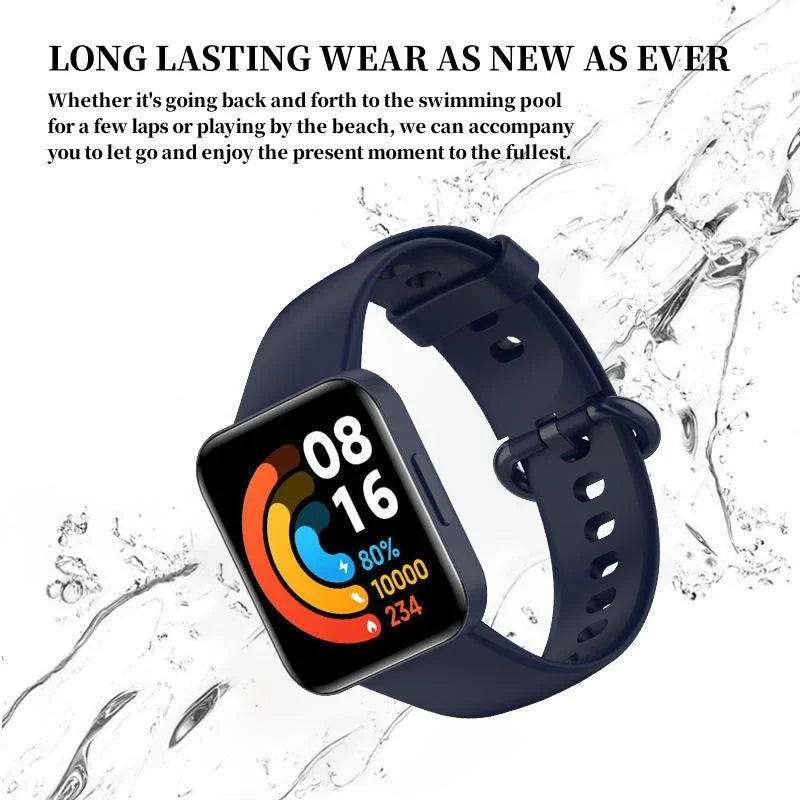 Strap for Redmi Watch 2 Lite Smart Watchband Accessory Soft TPU Silicone Replacement Wristband Bracelet for Redmi Watch2 Correa