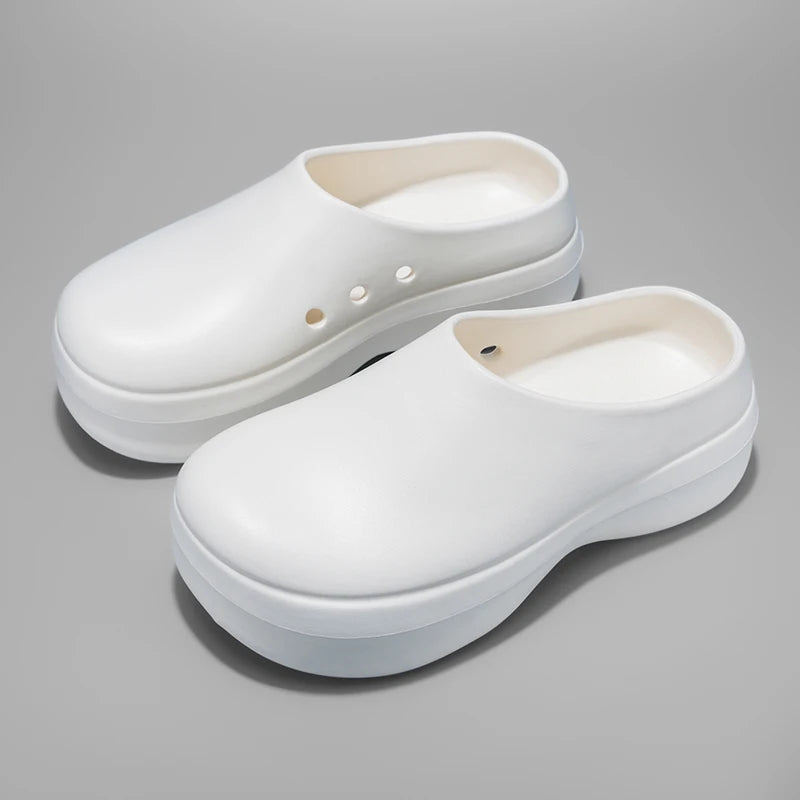 Fashion EVA Men Casual Shoes Thick Soles Sandals WaterProof Anti Slip Work Shoes Women Comfort Nurse Shoes Couple Garden Clogs