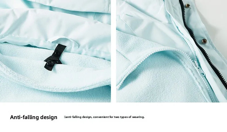 Jacket men's jacket jacket autumn and winter jacket three-in-one outdoor sports jacket fleece jacket inner jacket jacket