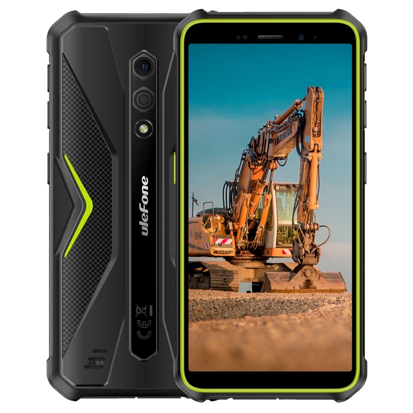 Ulefone Armor X12 Rugged Phone Android 13, Up to 6GB（3GB+3GB）RAM 32GB ROM 5.45''  4860mAh 13MP Smartphone NFC Global Version