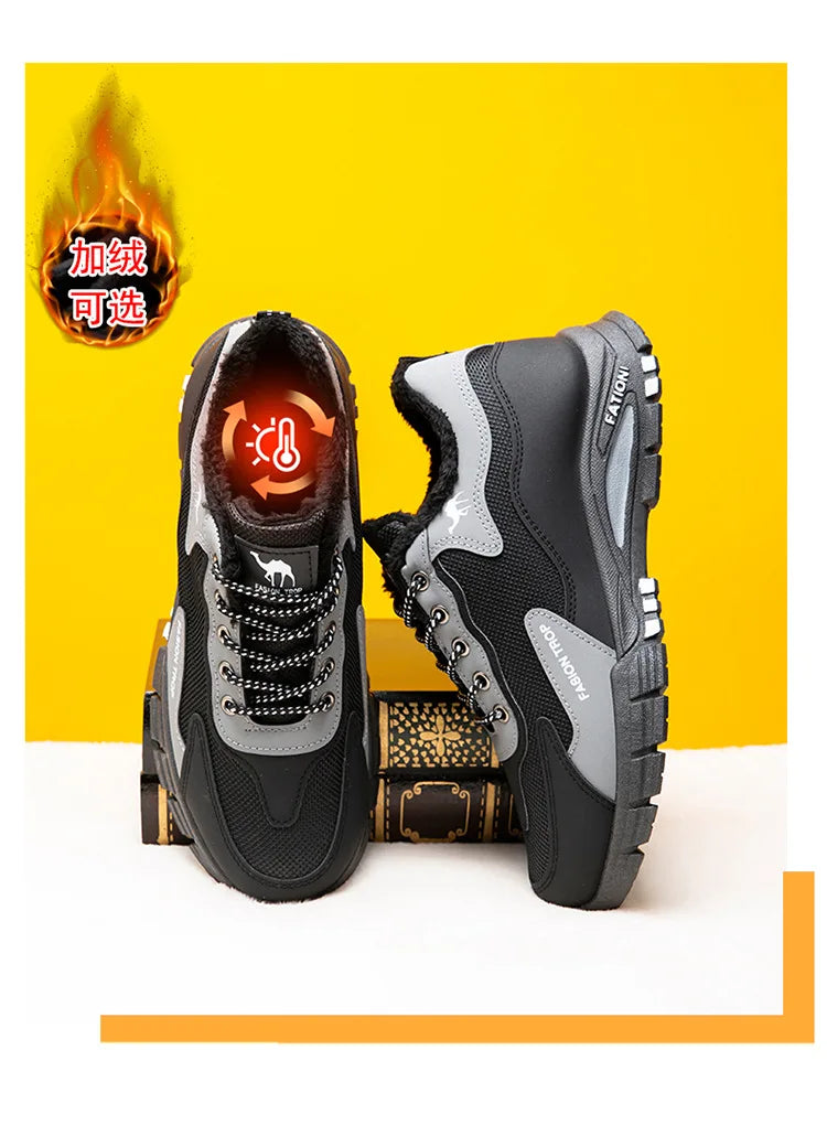 Men's sports and casual outdoor hiking and mountaineering shoes are anti-slip, wear-resistant, comfortable and breathable