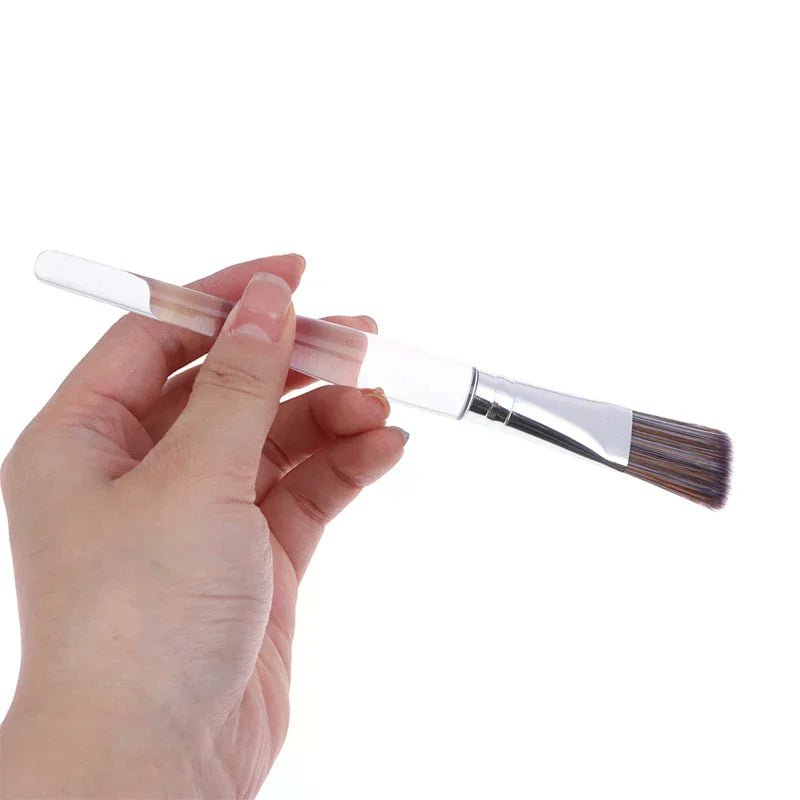 Facial Cleanser Brush Soft Hair Face Massage Wash Brush Face Mask Brush Portable Skin Care Tool