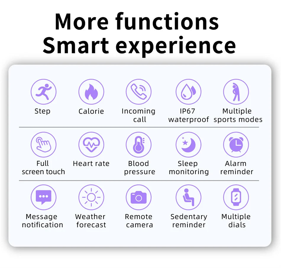 New Smart Watch Men Sports Fitness Watch Heart Rate Full Touch Screen Bluetooth Call 2025 New Ultra Light Smartwatch