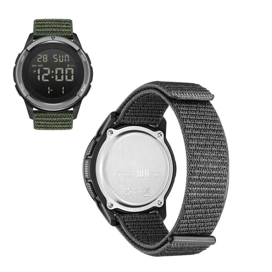 Sport Watch for Outdoors 50M Rainproof Digital Sports Watches with LED Backlight