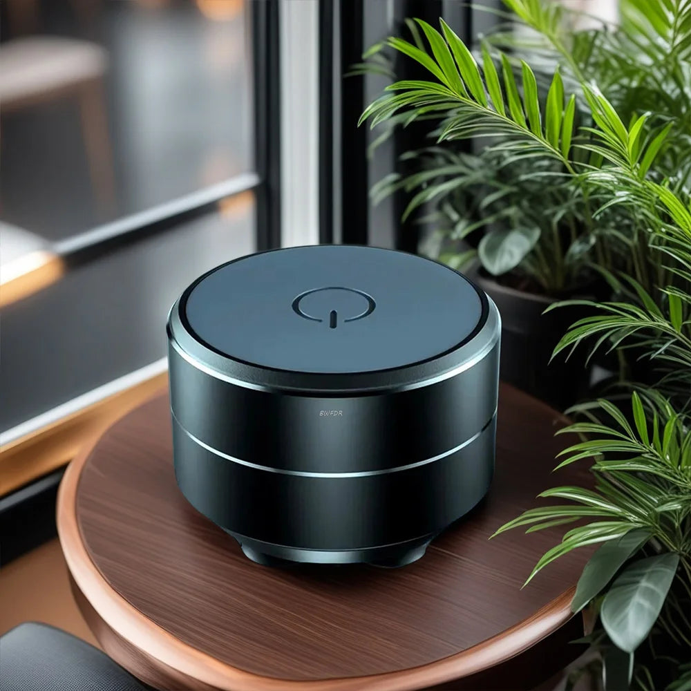 مكبر صوت لاسلكي بتقنية البلوتوث رقمي مزدوج TWS صوت ستيريو اهتزازي مكبر صوت صغير يعمل بتقنية التوصيل العظمي مع راديو FM شحن مباشر