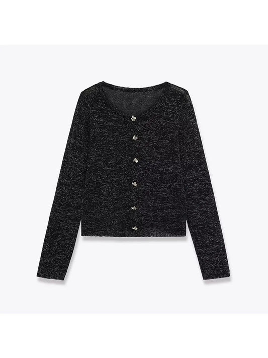 جاكيت تويد نسائي جديد موضة شتاء 2025، جاكيت نسائي أنيق بياقة دائرية، جاكيت بليزر قصير بصدر واحد، ملابس خارجية للخريف