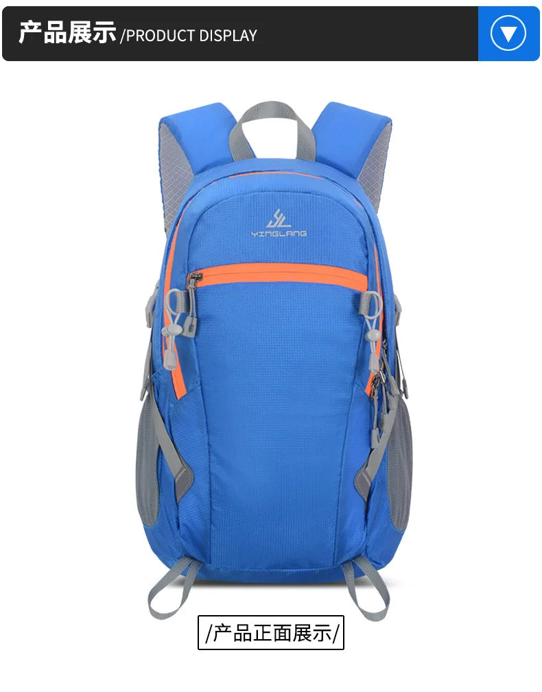 Lightweight and Portable 20L Outdoor Sports Backpack for Hiking Climbing Traveling backpacks school bag mochilas