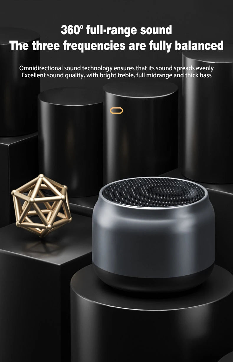 Bluetooth Speaker S16 with Loud Bass - Wireless Portable Mini Speaker for Home, Outdoor, Car Audio, High Volume  Boombox 