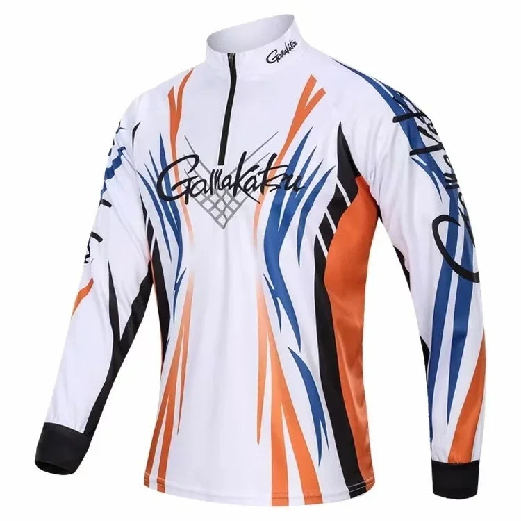 Outdoor Sports Summer Fishing Clothing  Anti-UV Sunscreen Breathable Quick Drying  Fishing Shirts Long Sleeve Clothes