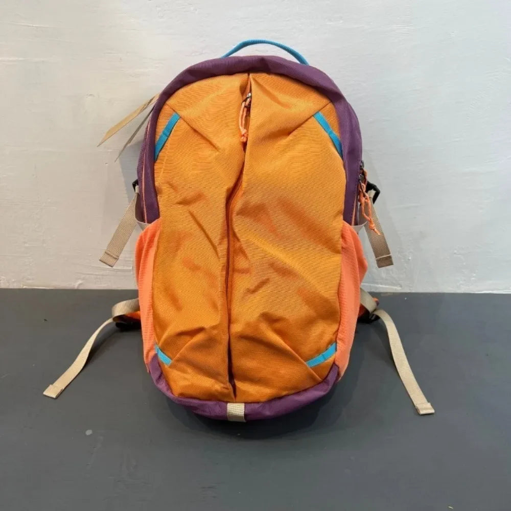 New men's and women's sports contrasting color backpacks, outdoor hiking and leisure travel backpacks, sports hiking bag