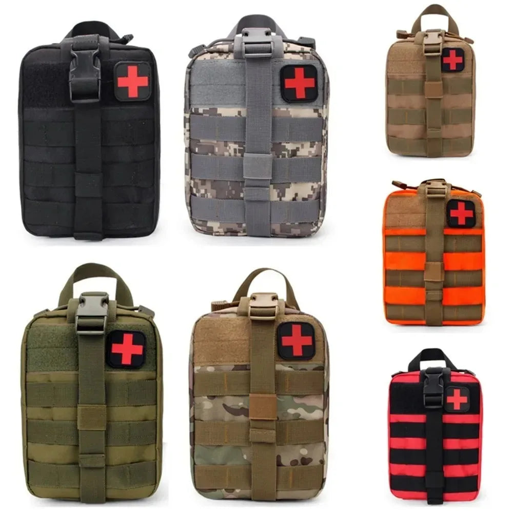 Outdoor first aid medical waist bag outdoor travel storage medical bag molle tactical medical bag
