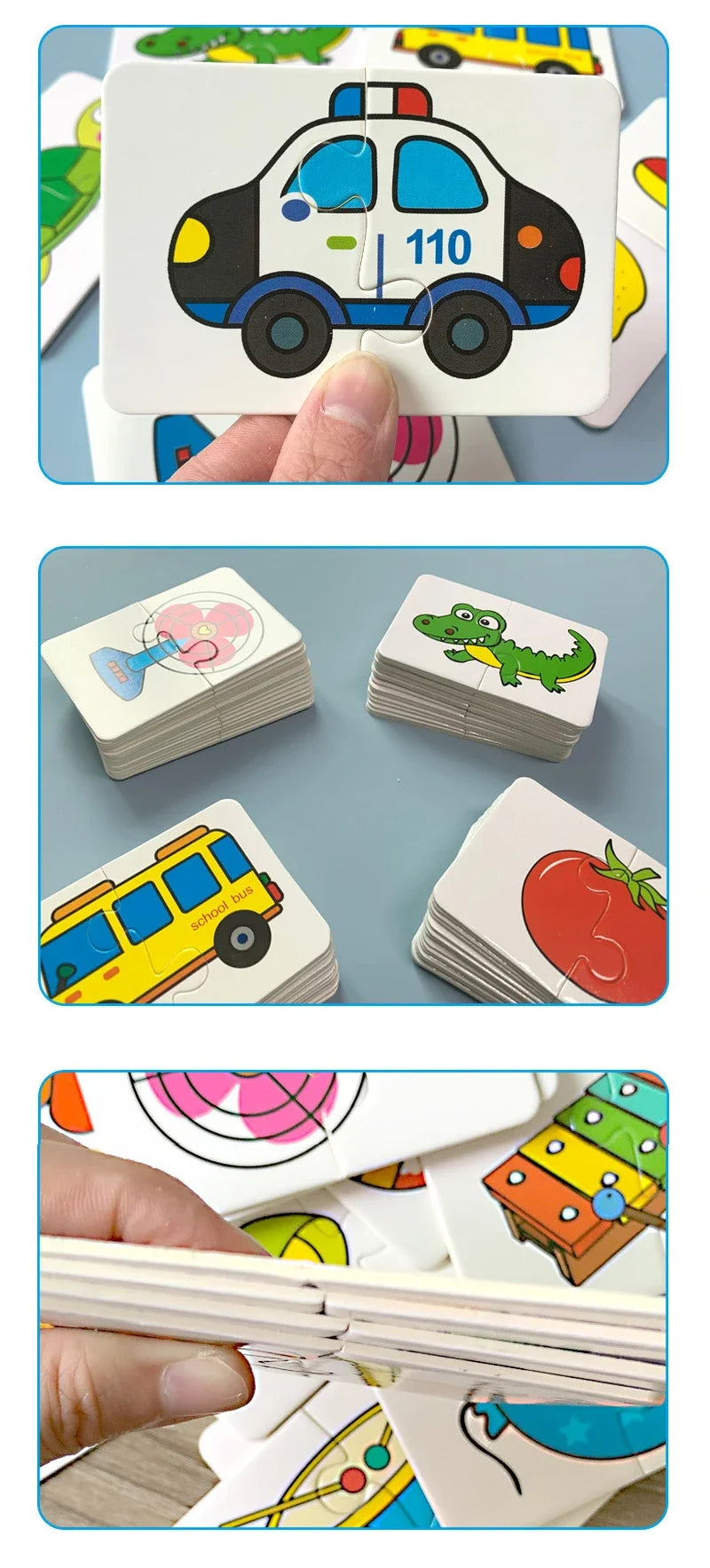 ألعاب ألغاز للأطفال، حيوانات، شاحنة فاكهة، رسومات بيانية، ألعاب مطابقة، ألعاب مونتيسوري للأطفال من عمر 1 إلى 3 سنوات، أولاد وبنات