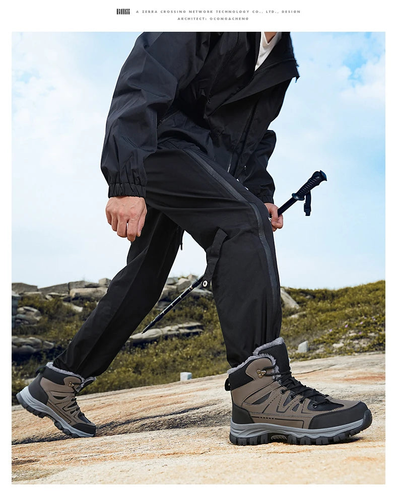 Autumn And Winter Outdoor Travel Camping Hiking Shoes Leisure Activities Warm And Comfortable Sports Shoes 39-47