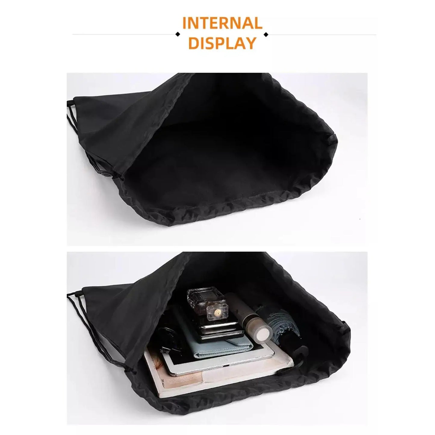 Sports Drawstring Backpack Sport Fitness Travel Outdoor Sackpack Women And Men Large Capacity Gym Swim Beach Bags Basketball Bag