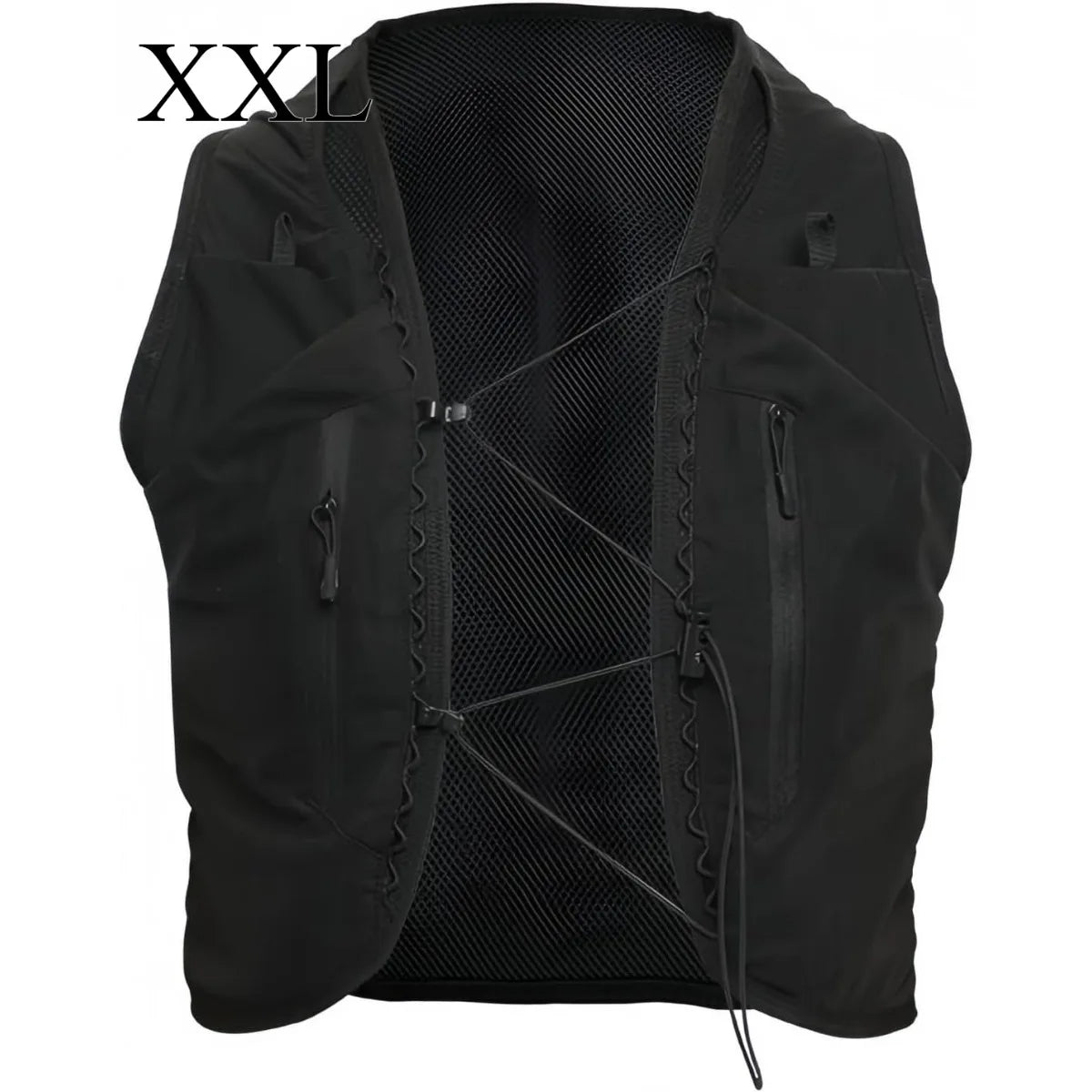 Outdoor hydrated vest backpacks, lightweight runner bags for men and women running, trails, races, marathons, and hiking