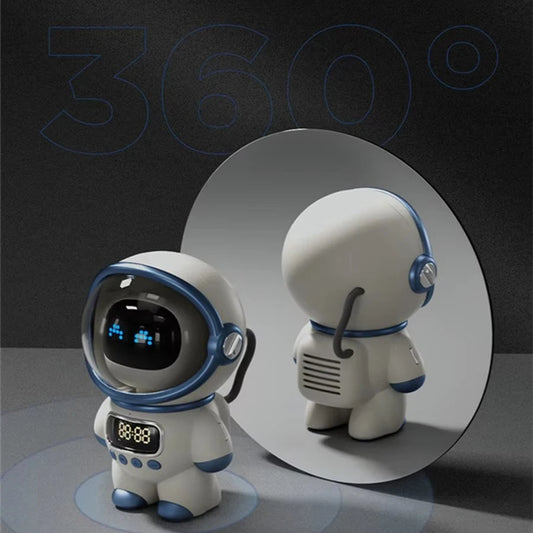 Astronaut Bluetooth Speaker Wireless Audio Mini Portable Smart Intelligent Stereo Bass Speakers FM Radio Subwoofer Music Speaker