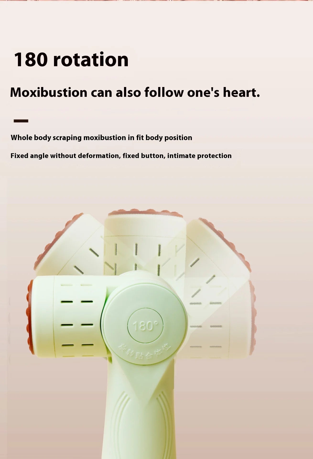 Moxibustion Scraping Massager Instrument Portable Intelligent Health and Wellness with Stone Moxibustion Scrap Board Accessories
