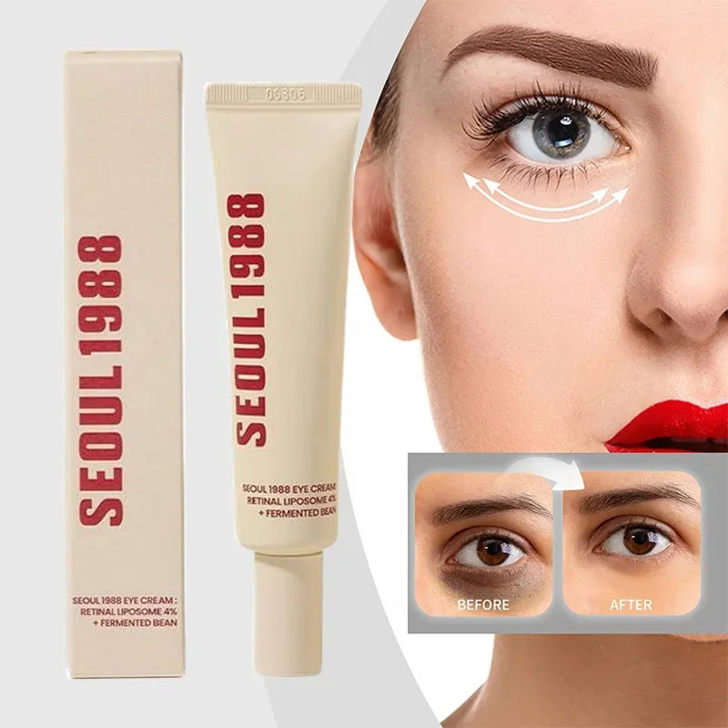 Korean Skin Care Set Seoul 1988 Eye Cream Snail Mucin Skincare Set Facial Sunscreen Cream Vitamin C Moisturizing Firming Essence