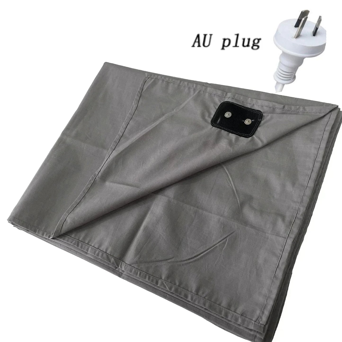 Earthing Bed Sheet Flat Sheet Earth AU Plugs/ UK Plugs/ EU Plugs Benefit Nature Health Well Grounded Gold Connection Earth Cord