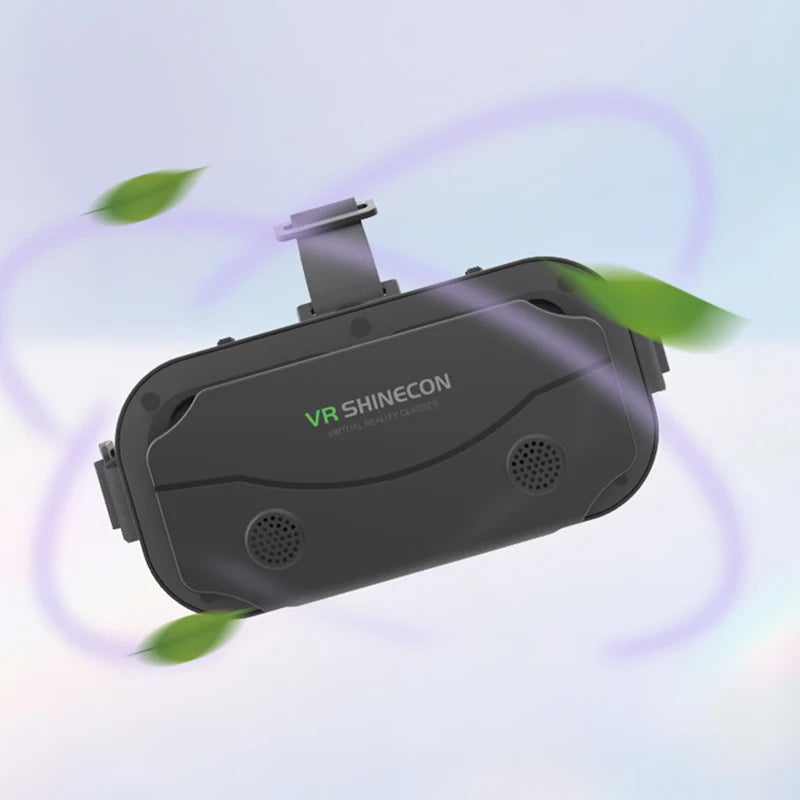 VR SHINECON 3D Glasses Virtual Reality Helmet Lenses Viar Goggles For Smartphones Mobile Goggle Game Accessory with Original Box