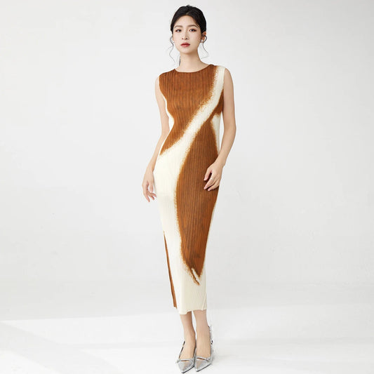 Women Clothing Wholesale Summer Ladies Fashion Dresses High Quality Stretch Sleeveless Dresses SwiftNest