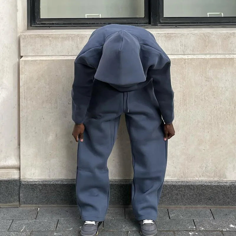 Men's New Sportswear Set | Trendy 2-Piece (Hoodie & Pants) for Outdoor Basketball