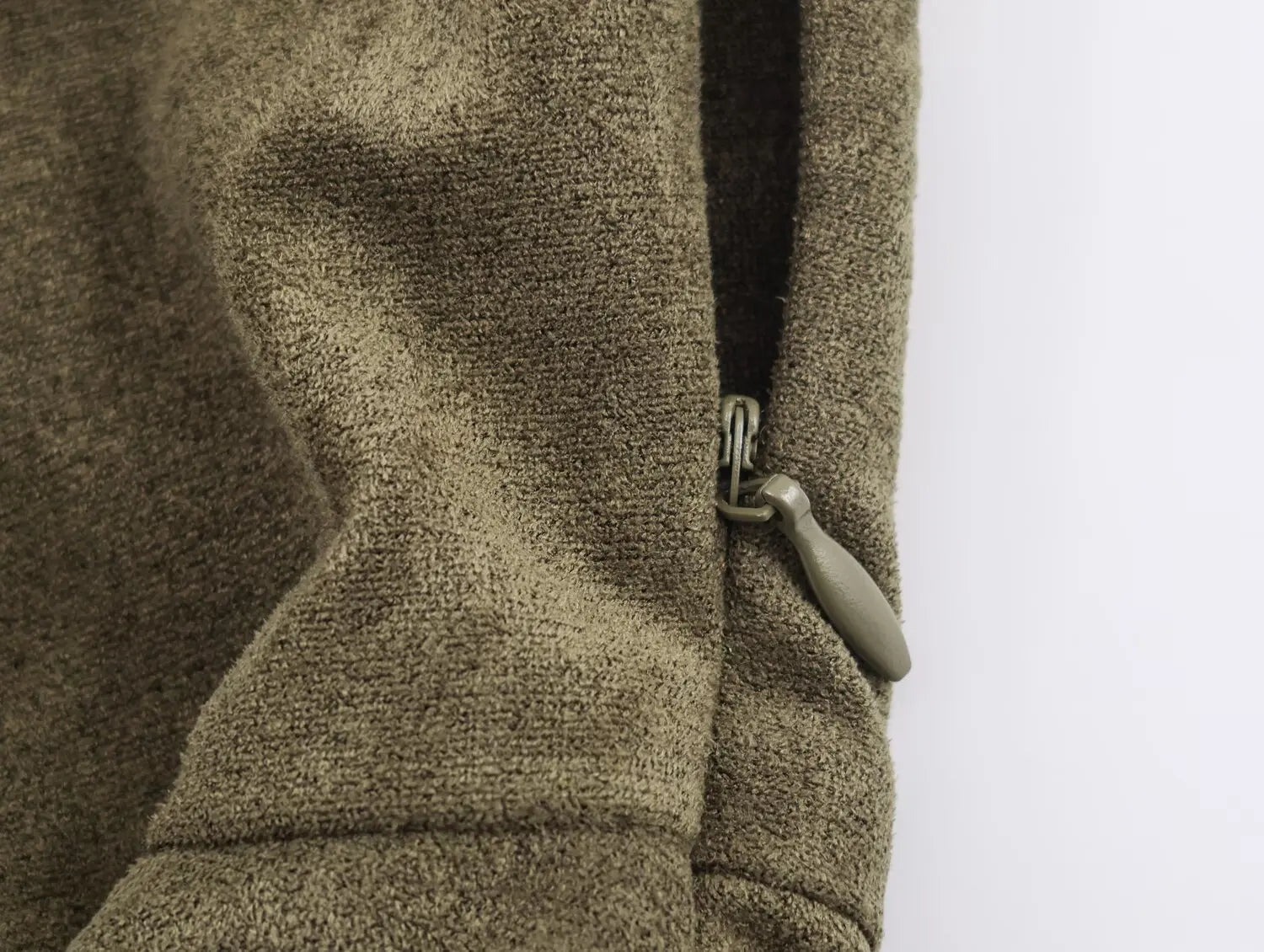 Women's Dress 2025 Spring/Fall New Arrival Women's Fashion Trend Faux Suede Effect Asymmetrical Dress SwiftNest