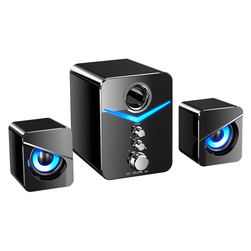 Bluetooth Speaker Home Theater Sound Bass System Mini Speakers Desktop Computer MP3 Player Audio for PC Phone Subwoofer Soundbar