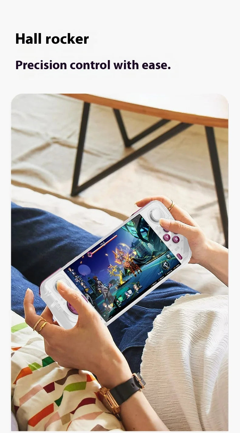 جهاز ألعاب محمول يعمل بنظام Android E6 Max إصدار 2025 - شاشة لمس 5 بوصات 32 نقطة مع نطاق مزدوج 5G، جهاز ألعاب محمول للمعجبين