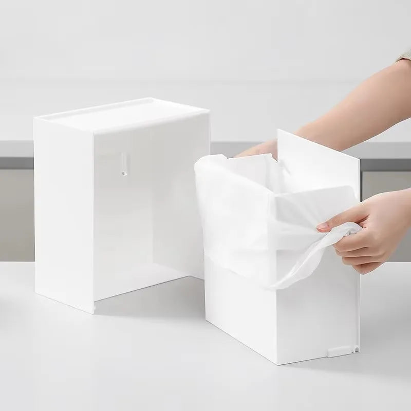 New Storage Box Home Wall Mounted Non Perforated Miscellaneous Convenient Storage Box Bathroom Multi functional Storage Rack