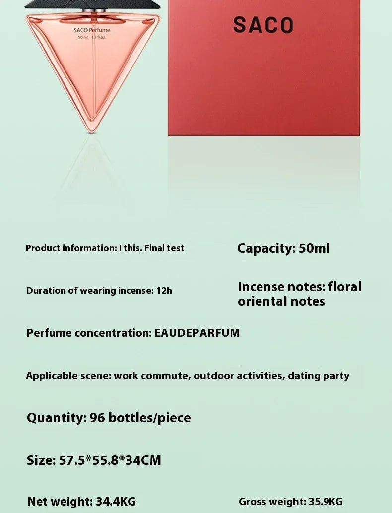 Pheromone Perfume to Attract Women, Brand Fruity Floral Spray for Men, Long Lasting Flirting Scent, New Romance Valentine's Gift SwiftNest