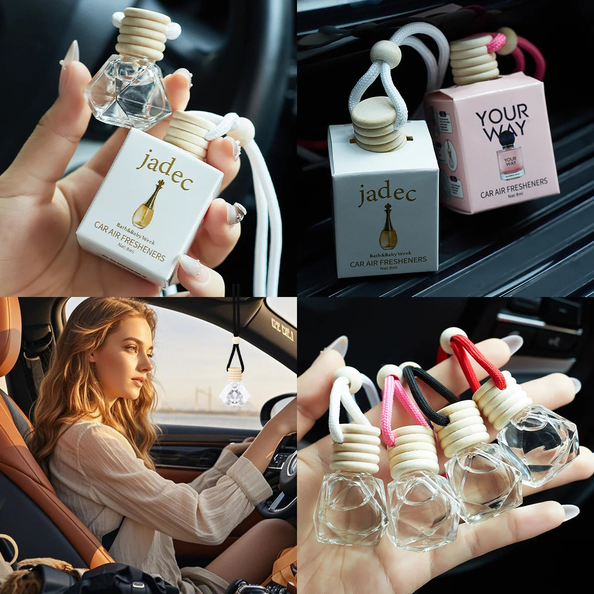 Perfume for cars - fresh air for cars, car fragrance for car interior parts, lasting and fresh fragrance, suitable for cars SwiftNest