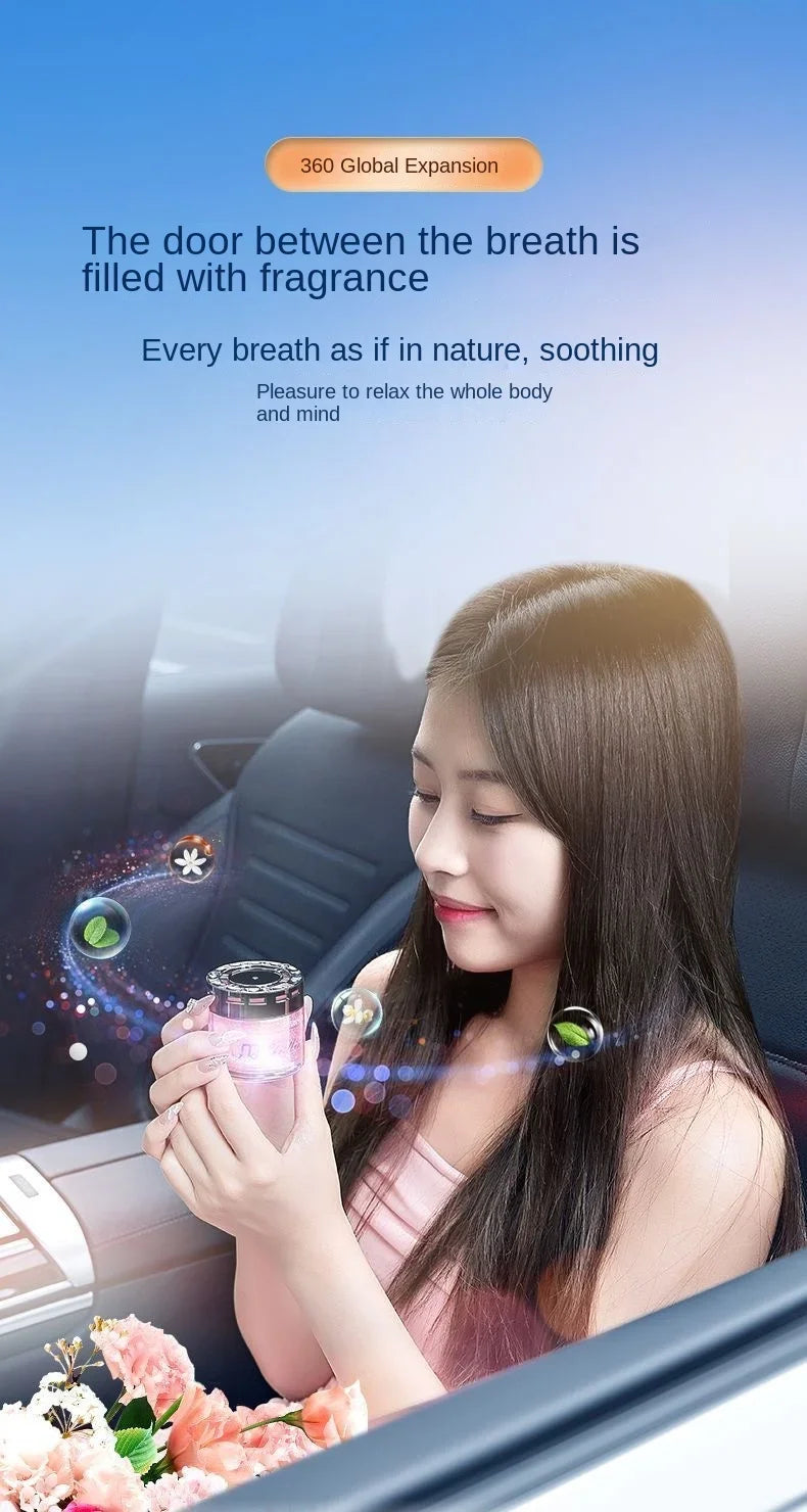 Car Aromatherapy Balm Odor-Removing Fragrance For Cars Long-Lasting High-End Light Fragrance In-Car Solid Perfume Car Ornaments SwiftNest