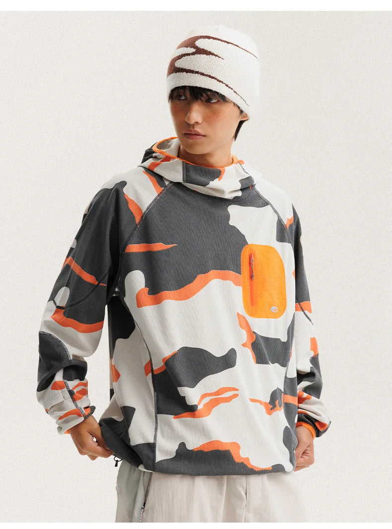 Outdoor Sports Lightweight Quick-Dry Hooded Fleece Training Top Unisex Design with Multiple Color Options Outdoor Camping Hoodie