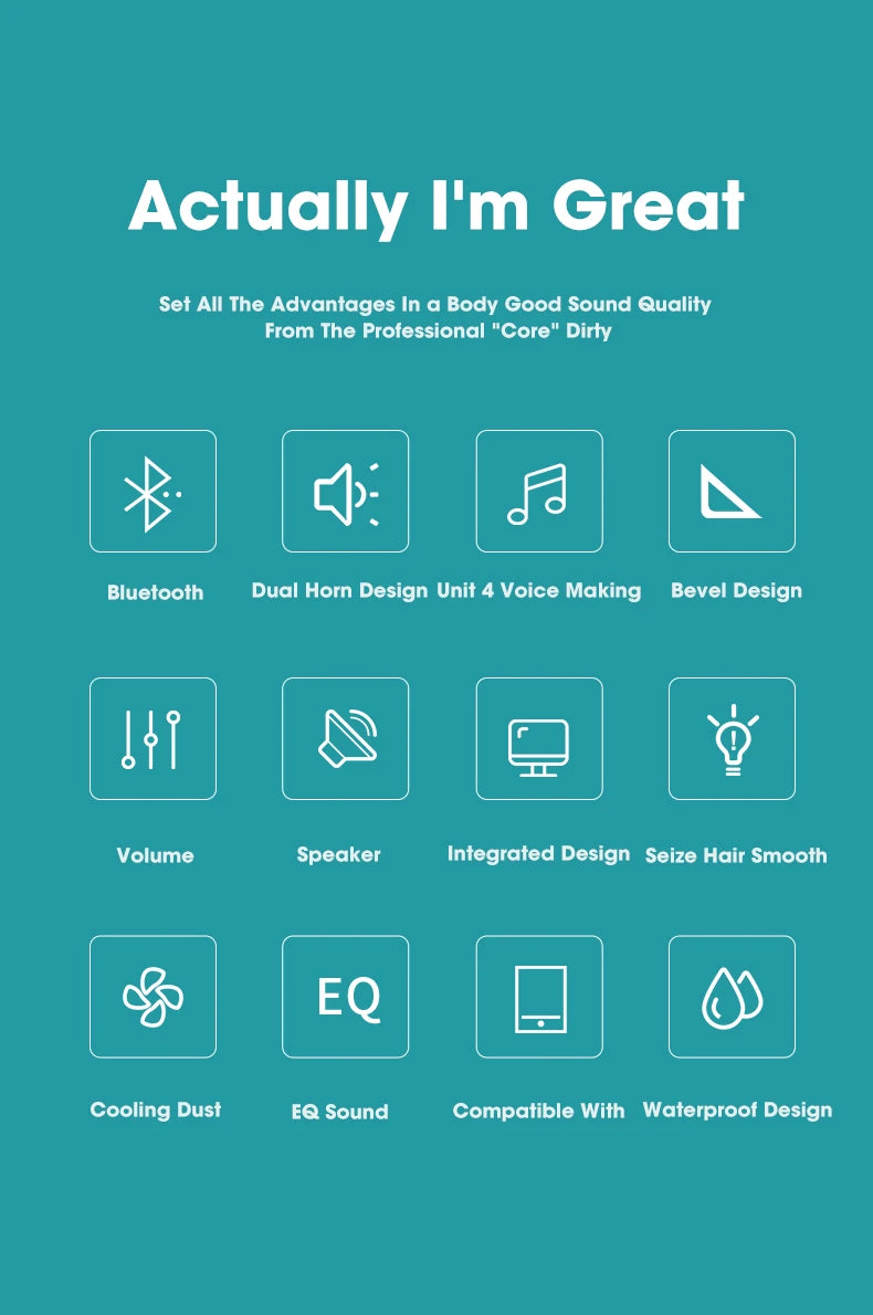 مكبر صوت محيطي بتقنية البلوتوث رباعي الأبعاد، نظام صوت المسرح المنزلي، شريط صوت للكمبيوتر، للتلفزيون، مضخم صوت سلكي، ستيريو، جهير قوي