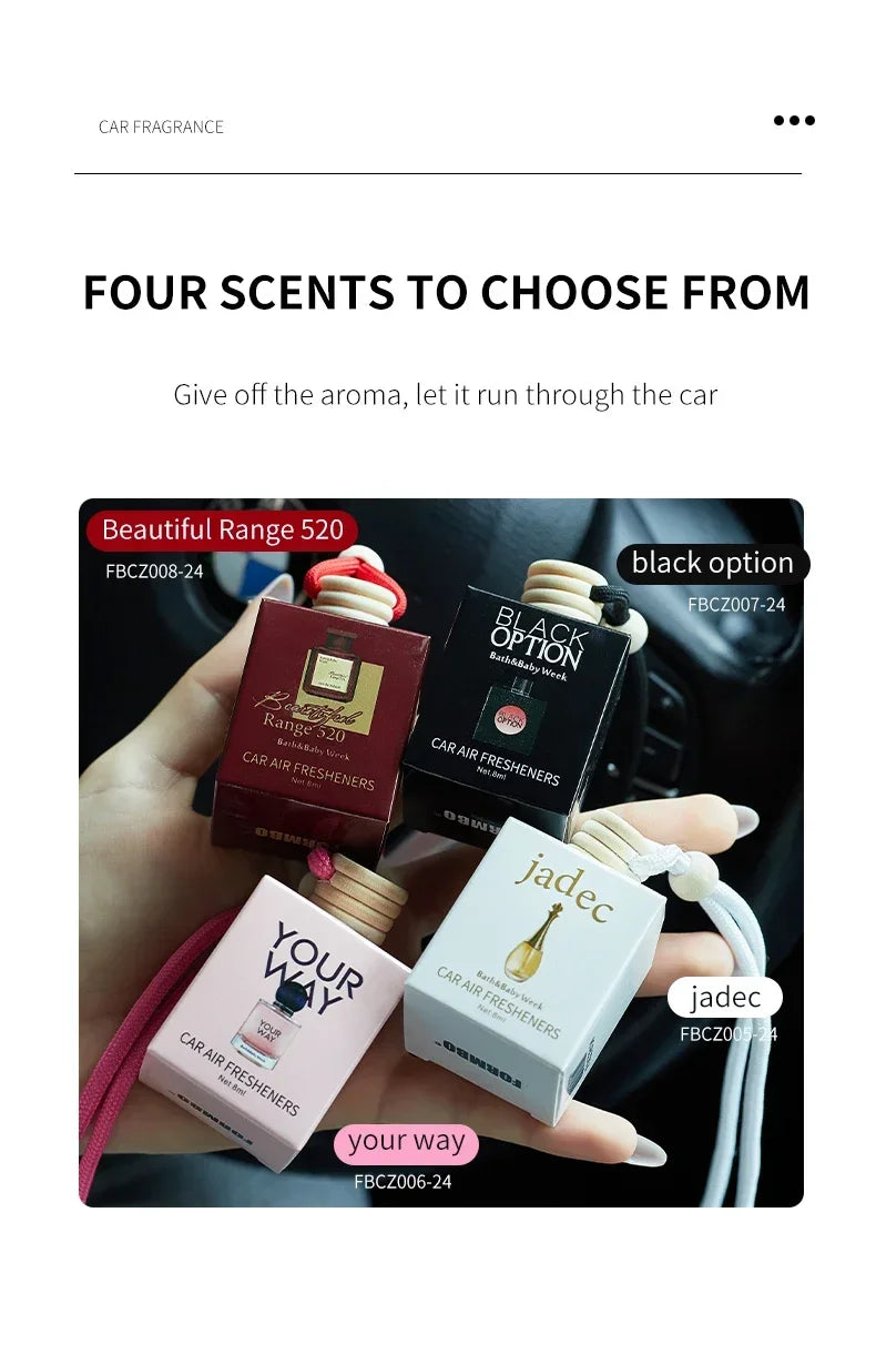 Perfume Car perfume, a car fragrance used for car interior accessories, a long-term car air freshener, keep charming and fresh SwiftNest
