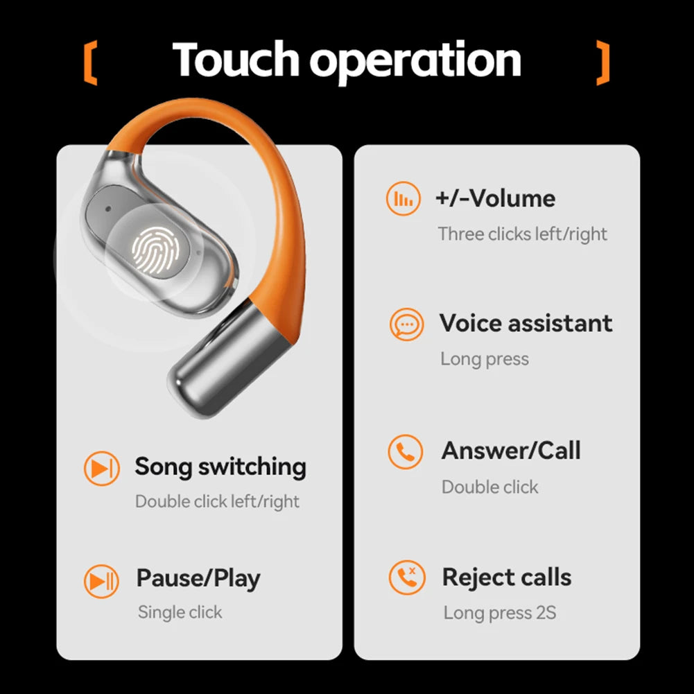 AI Smart Translation Headphone 188 Languages Noise Cancelling Bluetooth 5.3 Headset Instant Voice Translator Earbuds for Travel